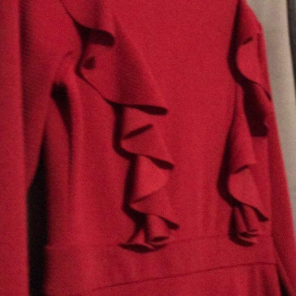 Red dress. Size small. - Picture 2 of 4